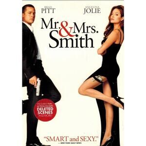 Save! 3/15, 10/25 Mr. & Mrs. Smith DVD Movie